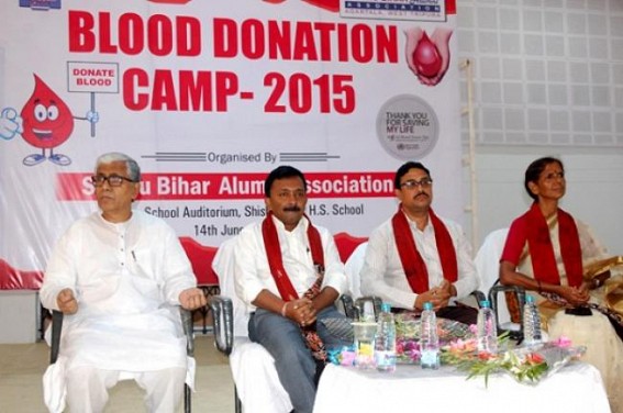 Shisu bihar Alumni association observes World blood donor day Shisu bihar Alumni association observes World blood donor day